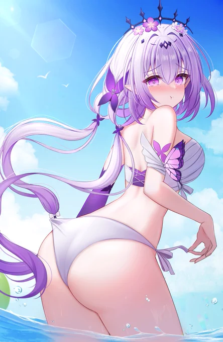 『この水着…サイズが…っ///』#キャストリス #崩壊スターレイル 