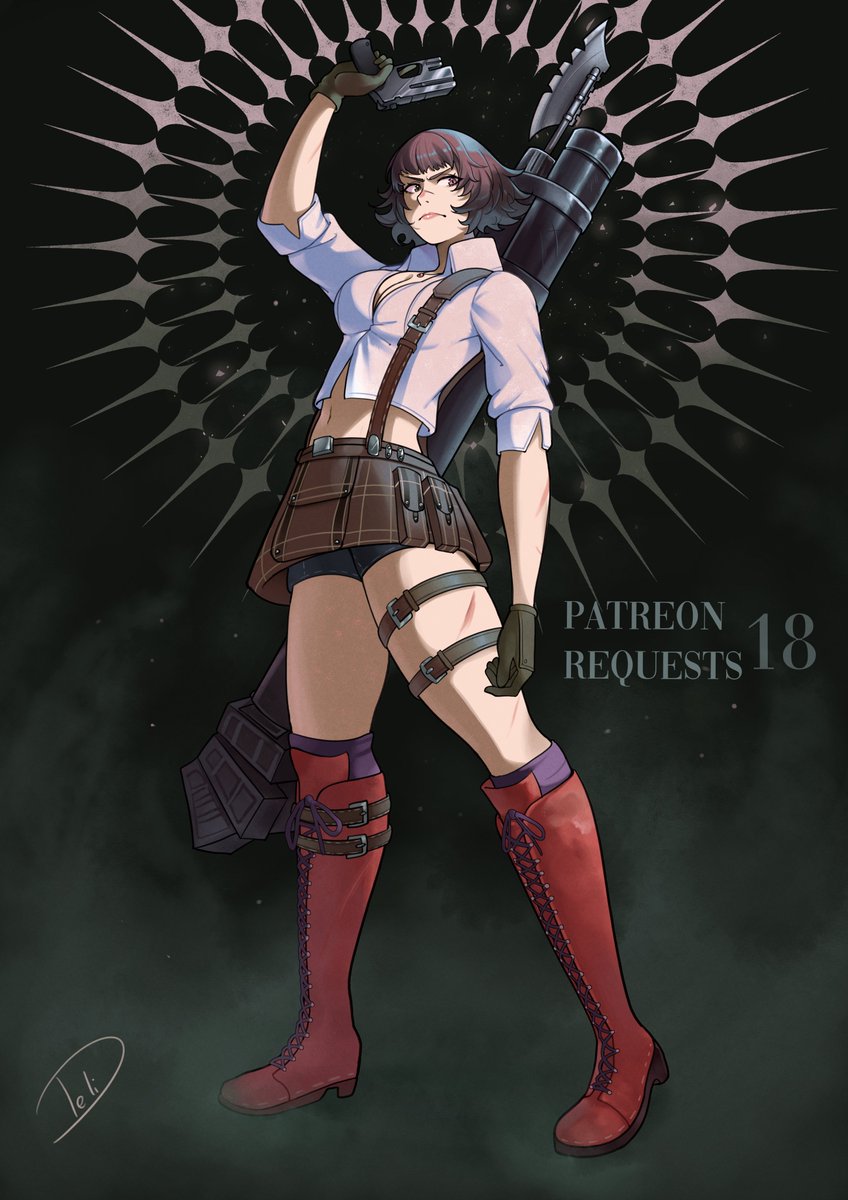 Lady from DMC
I love a woman who can kick my ass 😌