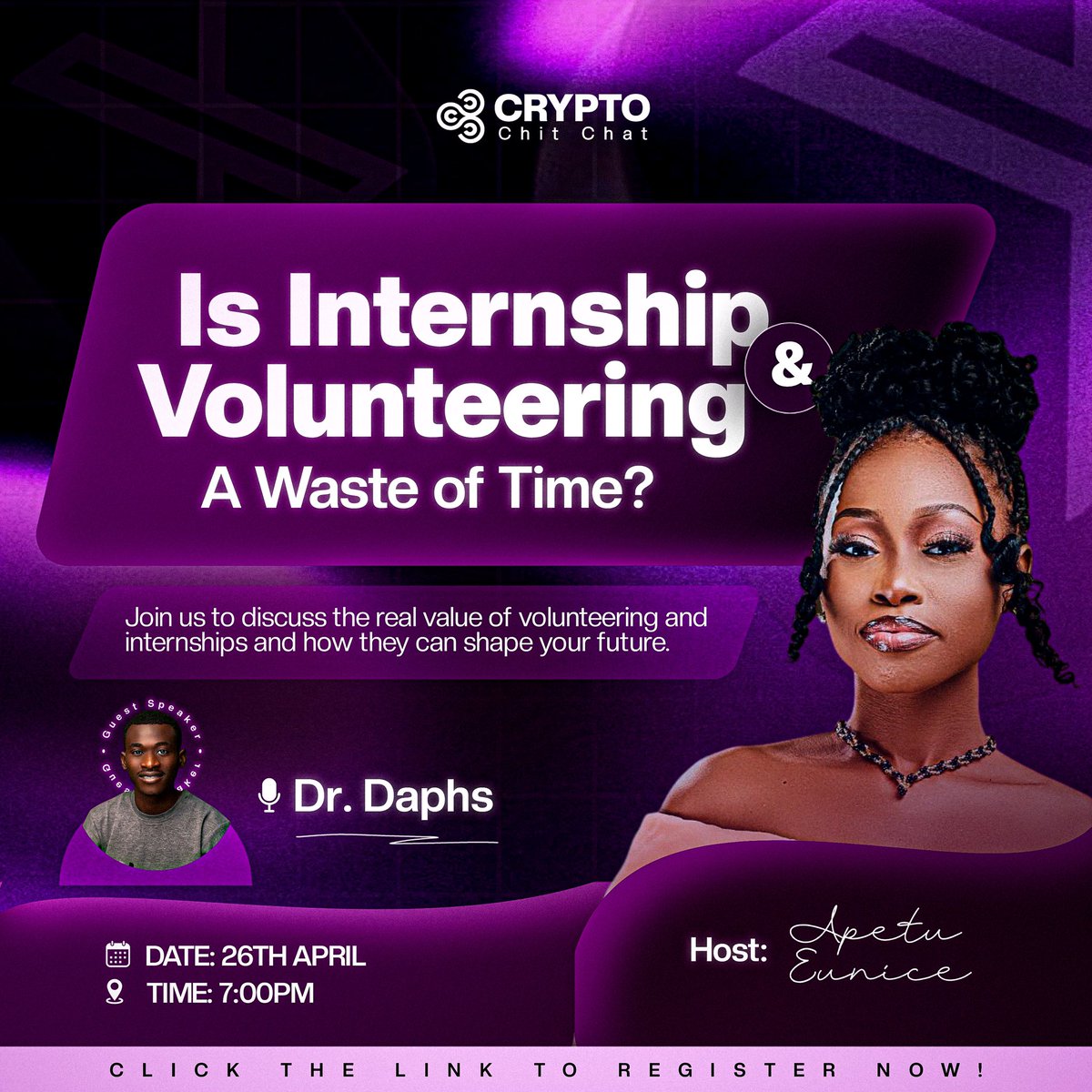 EuniceApetu13's tweet photo. Are you thinking about volunteering or interning, but wondering if it's worth your time? 🤔 

Let's dive into it
👇👇 https://t.co/G7ECmCBN2i