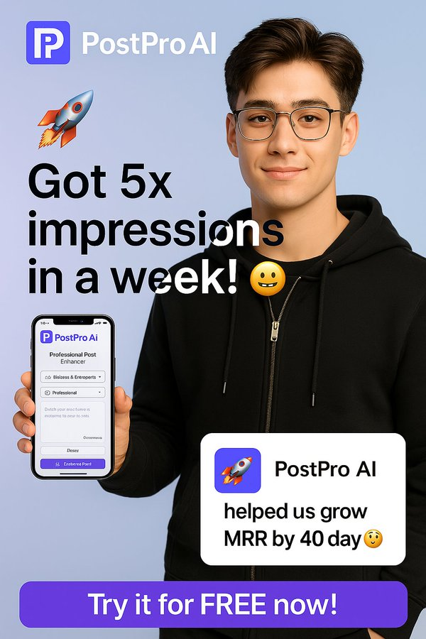 postpro_ai's tweet photo. @ElonMuskAOC Check my bio now! https://t.co/L1E5YNHVNU