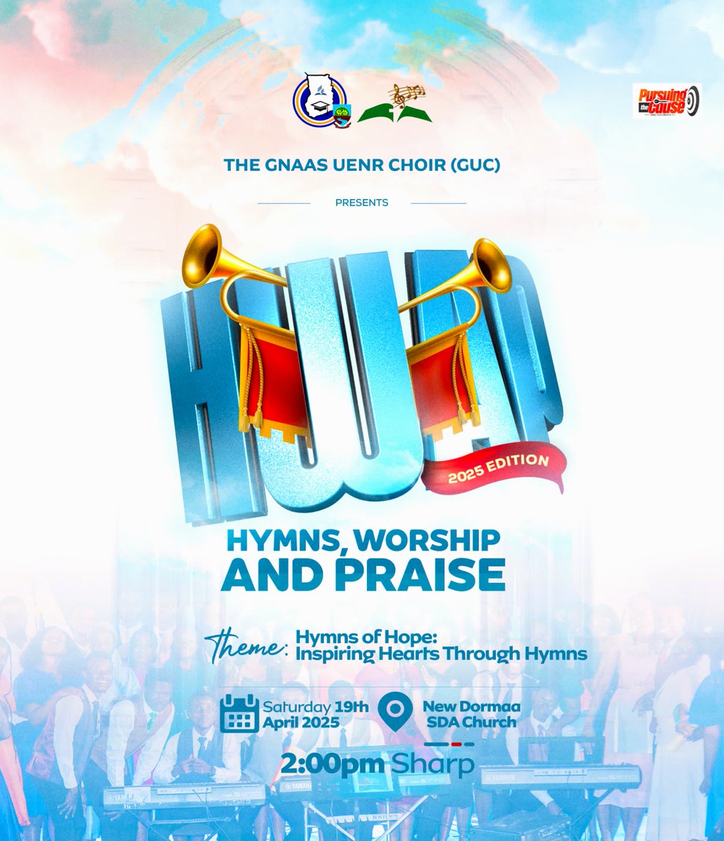 🎹🎼🎹🎼🎹🎷🎹🎼🎹🎼
The wait is almost over!!!🔥🔥🔥 The day we've all been waiting for is almost here!🎉🎉
➖➖➖➖➖➖➖➖➖➖
➖➖➖➖➖➖➖➖➖➖
Are you ready ??
HWAP’25 🎼 is almost here 🎷!!!
Please mark your calendars and join us.
<a href="/gnaas_national/">GNAAS NATIONAL</a> <a href="/Gnaas_UG/">GNAAS UG</a> <a href="/Gnaas_UG/">GNAAS UG</a>