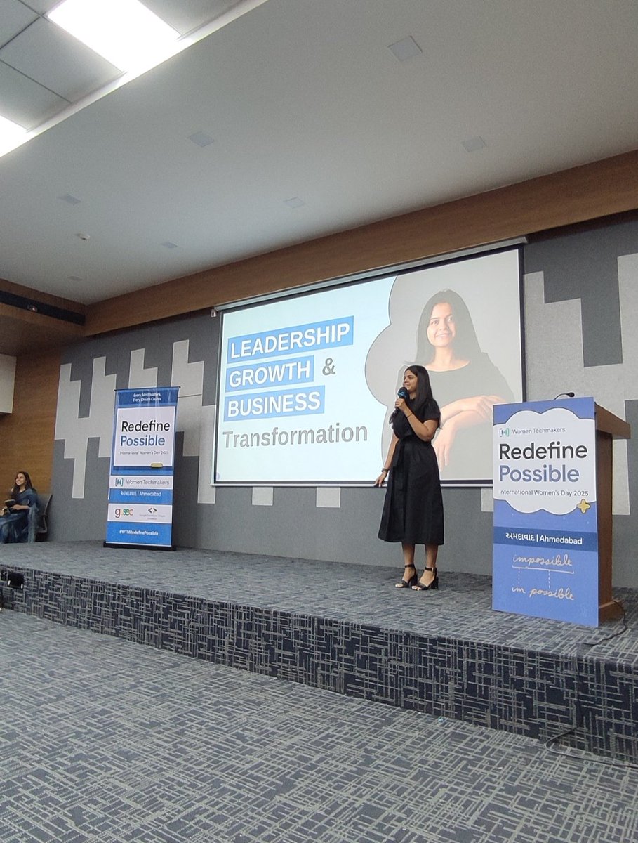 Google Developers Group Ahmedabad (@gdgahmedabad) on Twitter photo 🚀 Live Now! <a href="/KhushbuDoshi6/">Khushbu Doshi</a> is on stage at #WTMIWD!
A leader in AI, sales, and business transformation, she’s here to challenge norms and
redefine growth.
Stay tuned for insights on AI-driven success, leadership, and breaking barriers! 🔥 🚀 Live Now! <a href="/KhushbuDoshi6/">Khushbu Doshi</a> is on stage at #WTMIWD!
A leader in AI, sales, and business transformation, she’s here to challenge norms and
redefine growth.
Stay tuned for insights on AI-driven success, leadership, and breaking barriers! 🔥