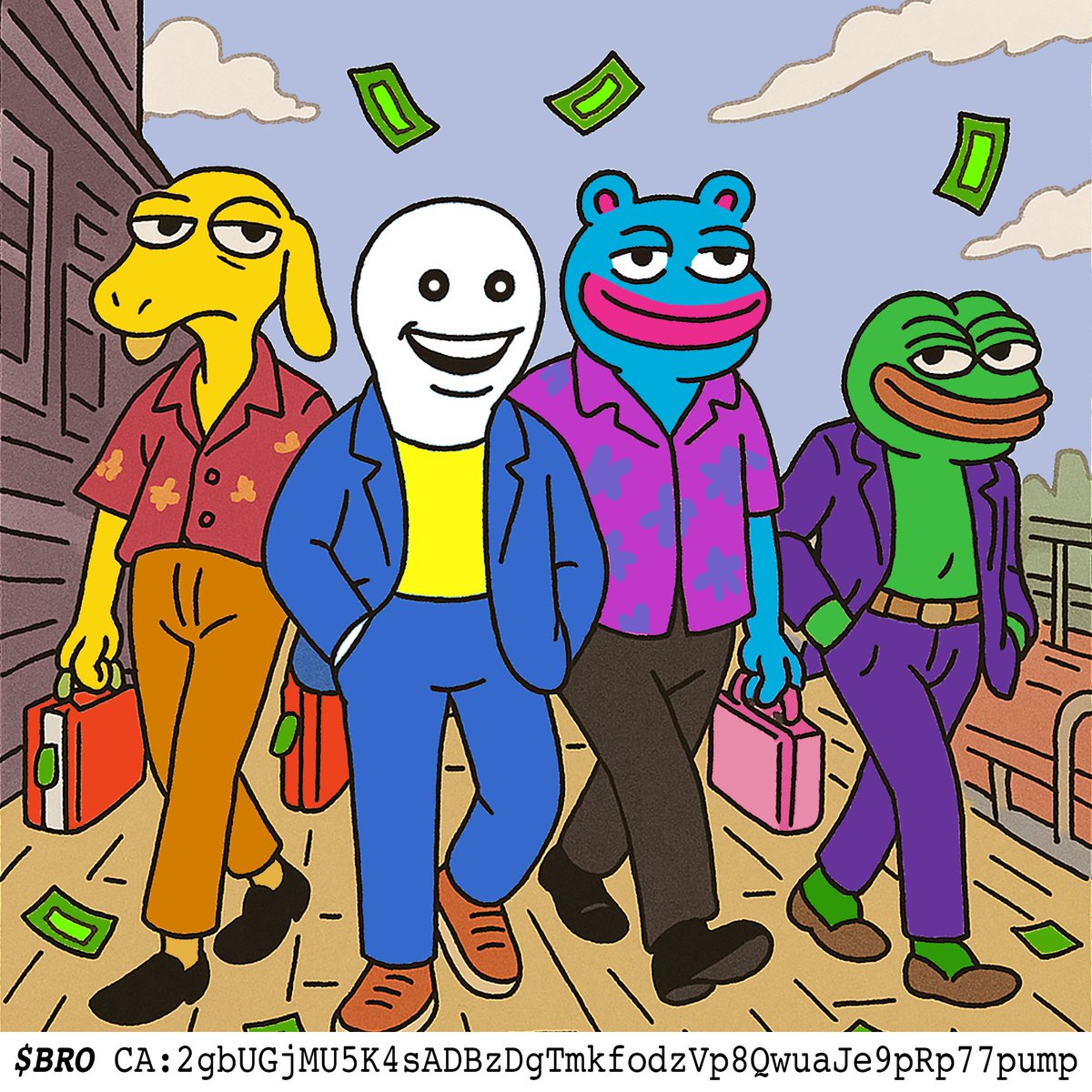 BRO_MemeCoin's tweet photo. 🤑💰 Bro Visited His Friend 💸
🔥 Create Your Own Memes Under This Thread 🔥

✅ CA: 2gbUGjMU5K4sADBzDgTmkfodzVp8QwuaJe9pRp77pump

#Solana $BRO #BroCoin #BROToTheMoon #FallenChungus #BroVisitedHisFriend https://t.co/WMet6BHp2u