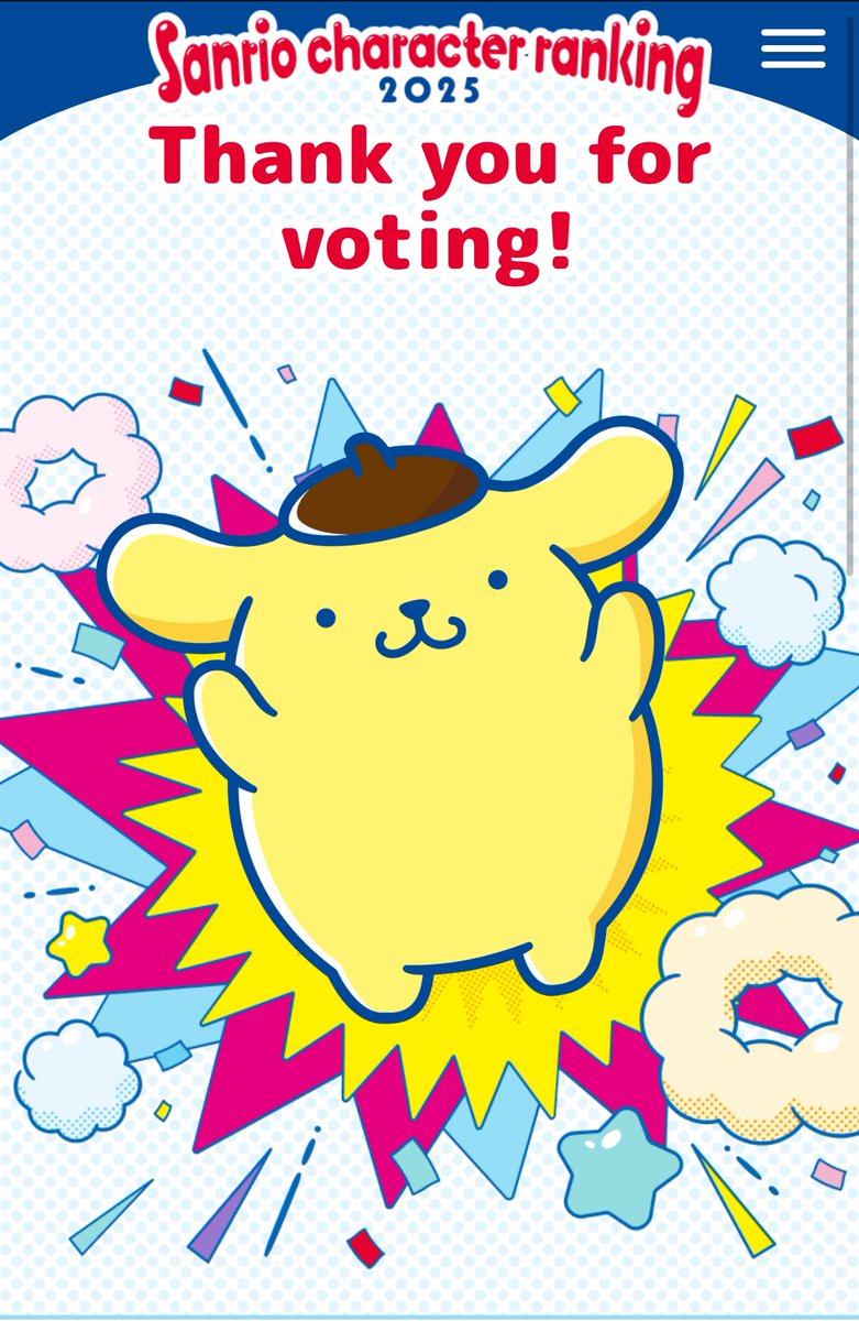 guys we’re gonna fight if you dont vote pompompurin RIGHT NOW