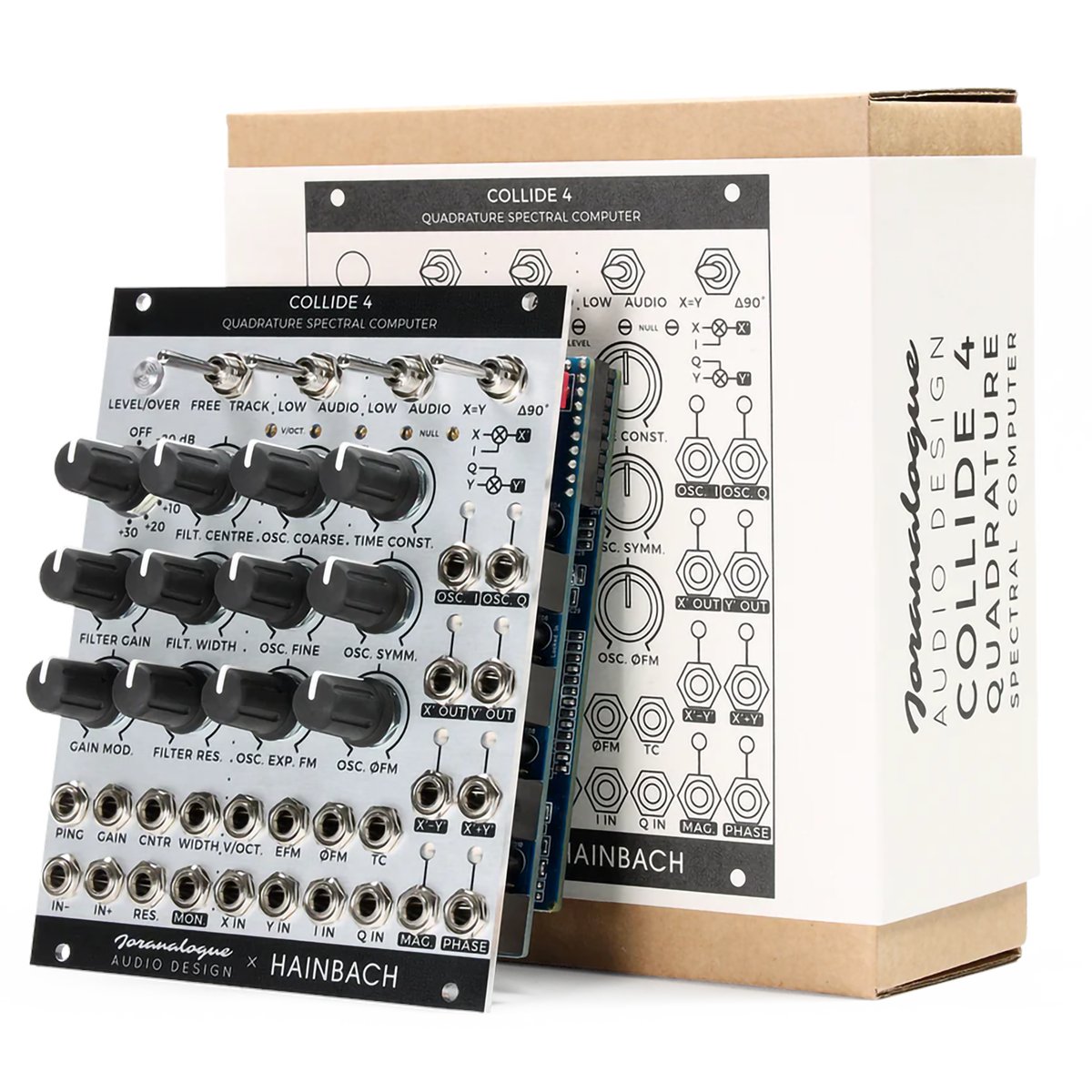 【再入荷情報】Joranalogue x Heinbach <a href="/Hainbach101/">HAINBACH</a>コラボ製品 Collide 4を再入荷しました。多彩な入出力、信号ルーティングによってコンプレックスオシレーターからパーカッションシンセ、フリケンシーシフターなど様々な使い方が出来ます。詳細は当店Webページにて!! fiveg.net/?pid=183266402