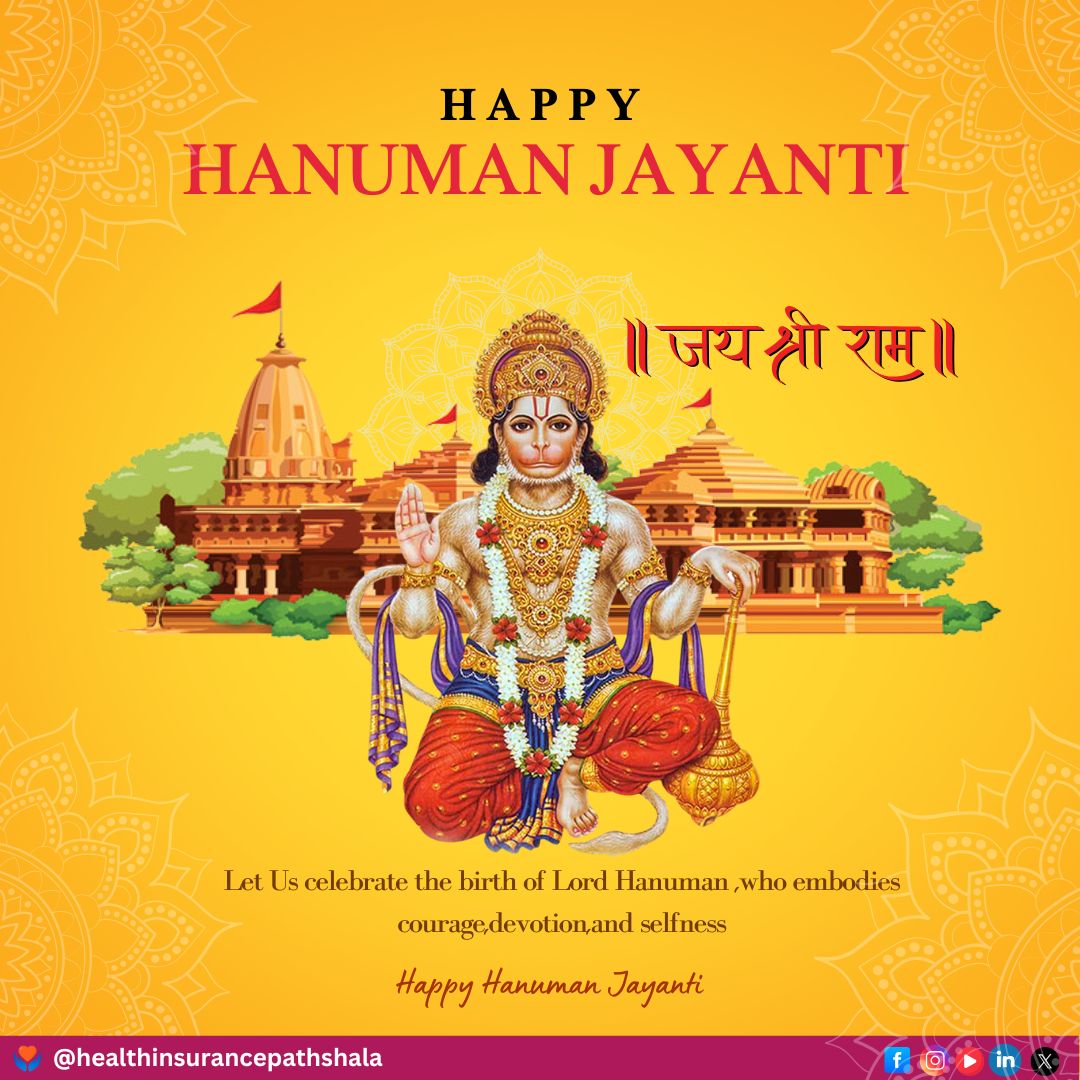 HIPApplication's tweet photo. हनुमान जी की कृपा से आपके जीवन में सुख, शांति और समृद्धि बनी रहे।
हनुमान जयंती की हार्दिक शुभकामनाएँ! https://t.co/9O4d6xeyit