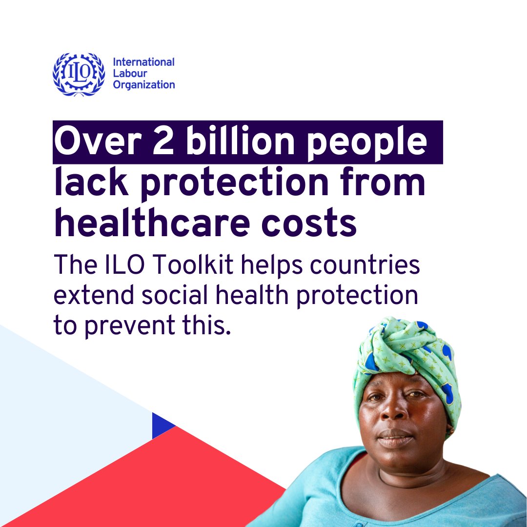 Universal Health Coverage starts with strong social protection.

The ILO Toolkit supports countries to close coverage gaps and build systems that leave no one behind.

🔗 Discover how: ow.ly/RXyb50VvCza