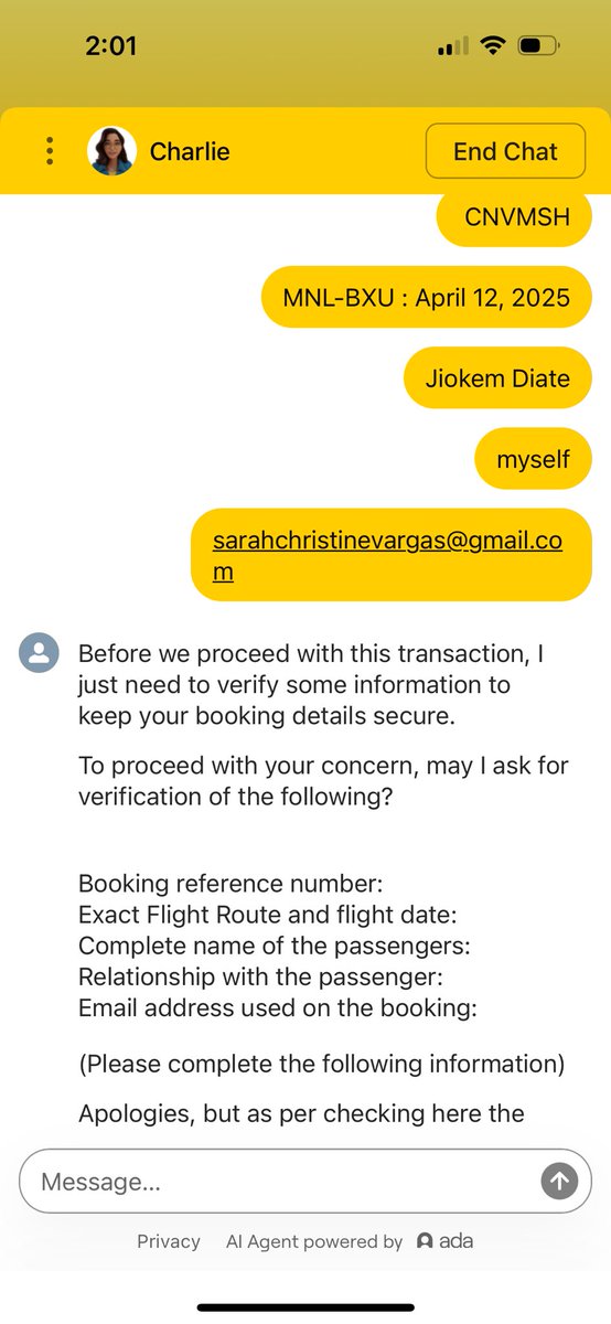 mekoij's tweet photo. @CebuPacificAir not helpful at all!!!! https://t.co/pydUNP0qa8