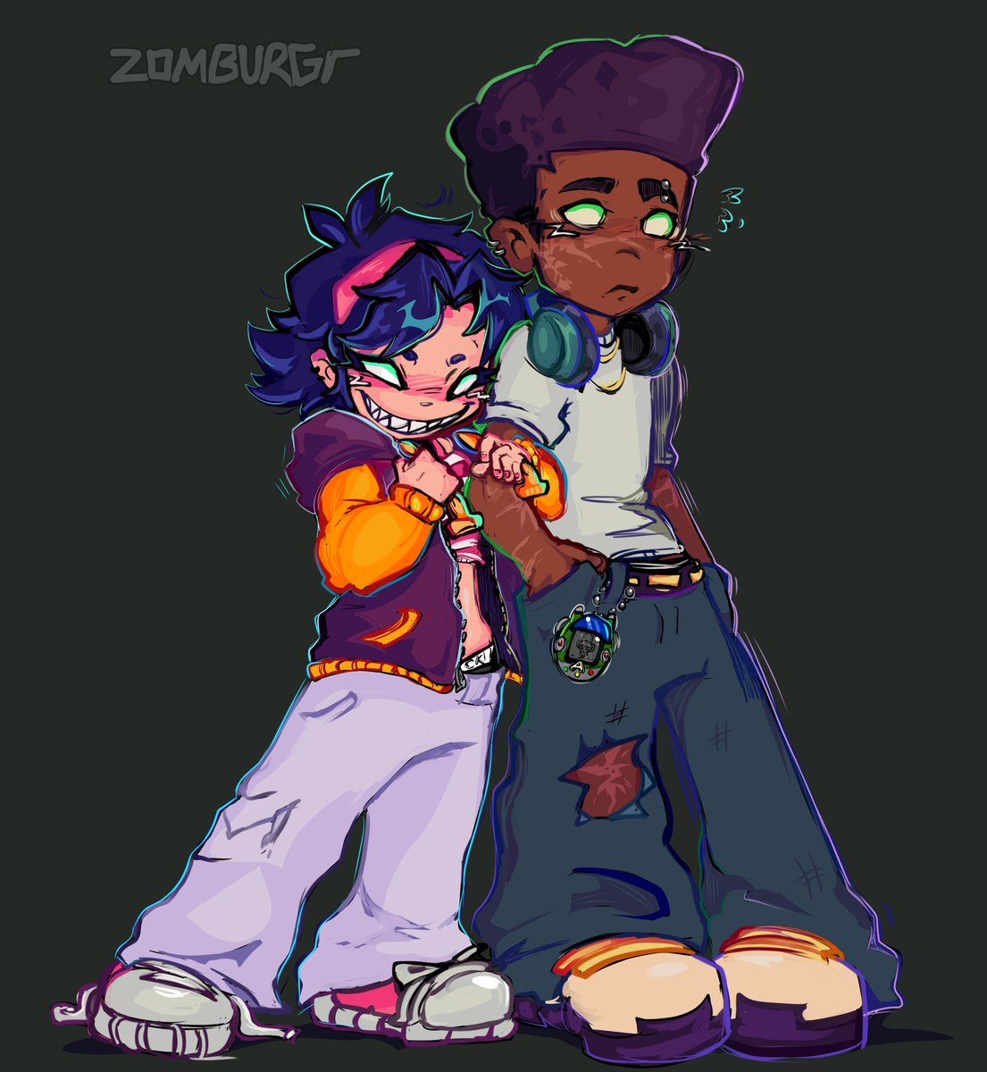 zomburgr's tweet photo. 🫡

#fnf https://t.co/vBxEzYVBCO