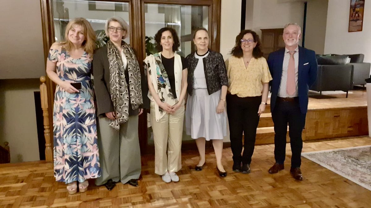 Annette Weber (@eusr_weber) on Twitter photo Timely and fruitful discussions in Addis Ababa🇪🇹 at the end of my regional tour with <a href="/Bankole_Adeoye/">Amb. Bankole Adeoye</a>, <a href="/mfaethiopia/">The Ministry of Foreign Affairs of #Ethiopia 🇪🇹</a>, <a href="/RedwanHussien/">Redwan Hussien</a>, <a href="/hadjalahbib/">Hadja Lahbib</a>, and others. Emphasis on concerted efforts to address ongoing regional crises. Timely and fruitful discussions in Addis Ababa🇪🇹 at the end of my regional tour with <a href="/Bankole_Adeoye/">Amb. Bankole Adeoye</a>, <a href="/mfaethiopia/">The Ministry of Foreign Affairs of #Ethiopia 🇪🇹</a>, <a href="/RedwanHussien/">Redwan Hussien</a>, <a href="/hadjalahbib/">Hadja Lahbib</a>, and others. Emphasis on concerted efforts to address ongoing regional crises.