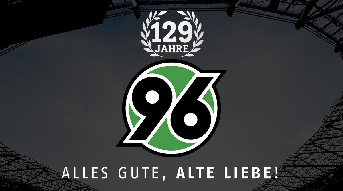 Happy Birthday, Hannover 96! 🥳 #H96 #NiemalsAllein ⚫️⚪️💚