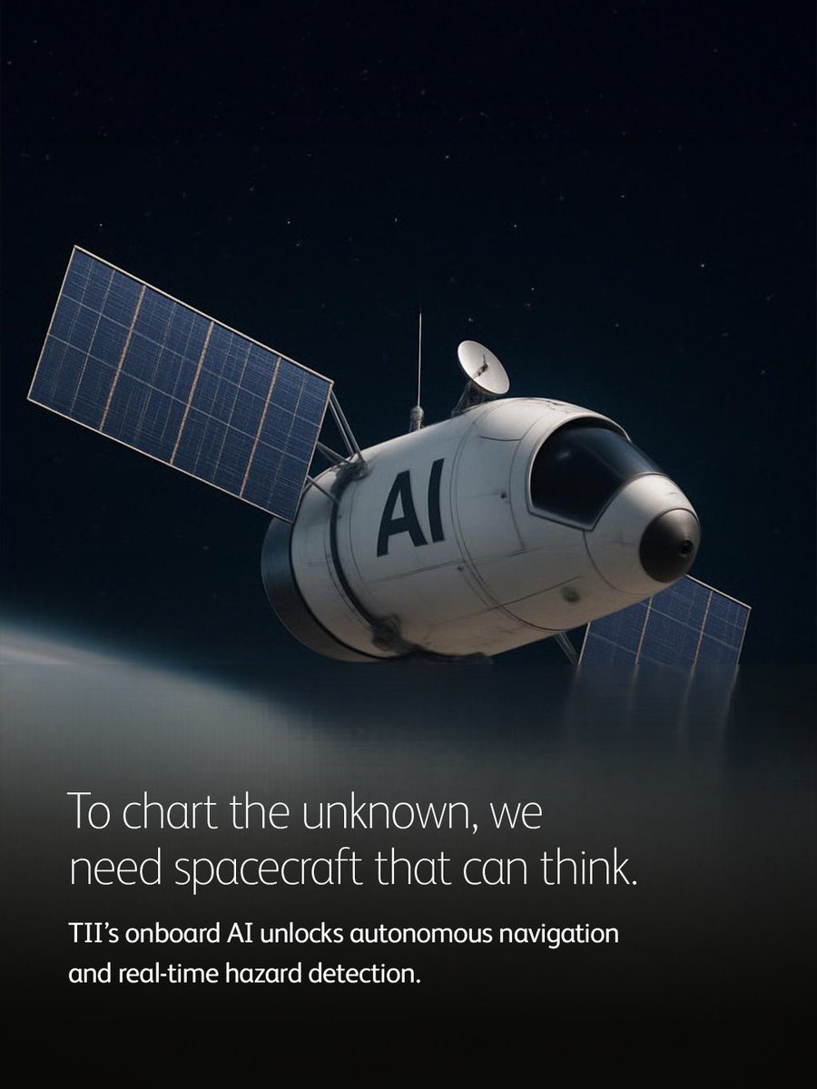 TIIuae's tweet photo. Since leaving Earth, human spaceflight hasn’t stood still—nor has the tech behind it. This #HumanSpaceFlight Day, we spotlight breakthroughs like #HybridRockets & #HallEffectThrusters. #TII is pushing the UAE to the frontier of #SpaceInnovation.
#UAEInSpace #TechInSpace https://t.co/XwMjaE5Ytb