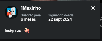 maxinhossj's tweet photo. @CoscuArmySeries KICK: 1Maxinho
STAKE: 1Maxinho
 espero q los 6 meses de sub me den un poco de suerte https://t.co/s3Jjs4CNUb