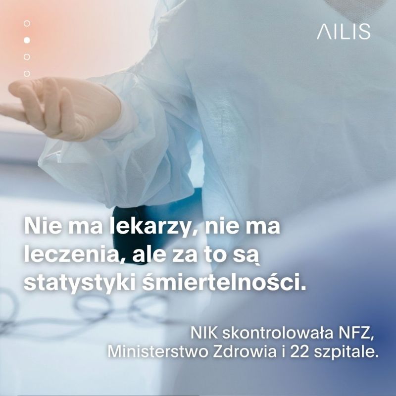 AilisCare's tweet photo. Najwyższa Izba Kontroli właśnie opublikowała raport, który obnaża stan opieki onkologicznej w Polsce. =

🔴 Brak równego dostępu do leczenia
🔴 Diagnostyka? Tylko dla wybranych
🔴 Profilaktyka? Zmarnowane miliony
🔴 Krajowa Sieć Onkologiczna – wielkie fiasko https://t.co/mt9YhmIM77