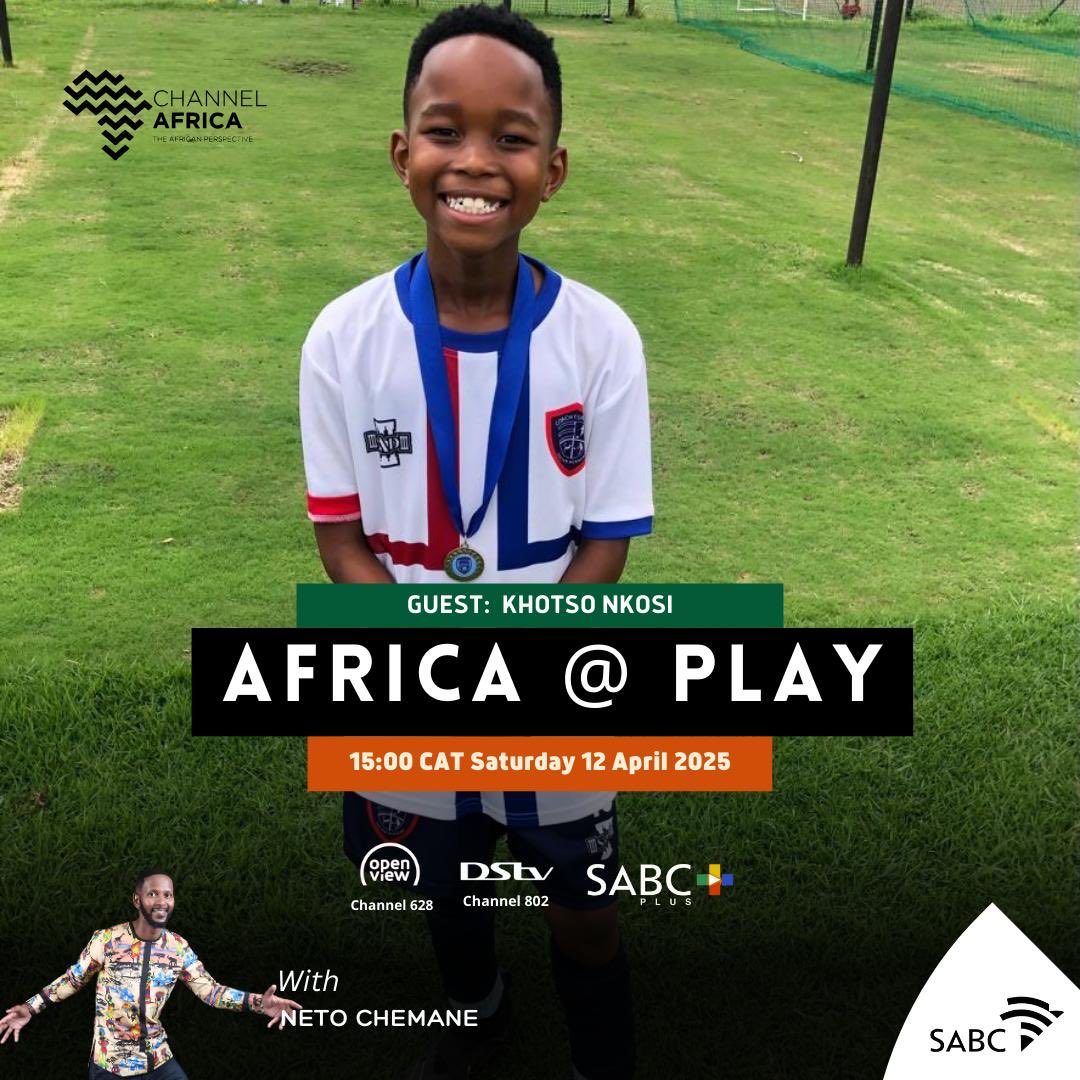 NetoMuyane's tweet photo. Join the conversation with our Bundle of Joy in Sport, Khotso Nkosi who is gearing up for a trip to Spain! Africa @ Play, Asideleli Siyashaya! ⁦@channelafrica1⁩ https://t.co/ewoBfF9VND