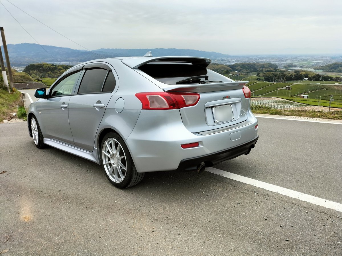 RETURN_HORNET's tweet image. #ギャランフォルティス
今日は、年に一度のコーティング
に出してきたので、キレイなうちに
久し振りのスポバ写真撮影〜