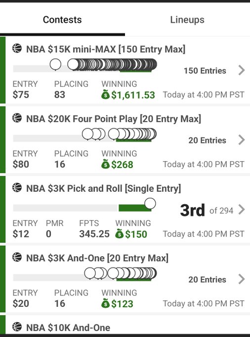 The thrill of winning in daily fantasy sports with lineups from an advanced DFS Optimizer.