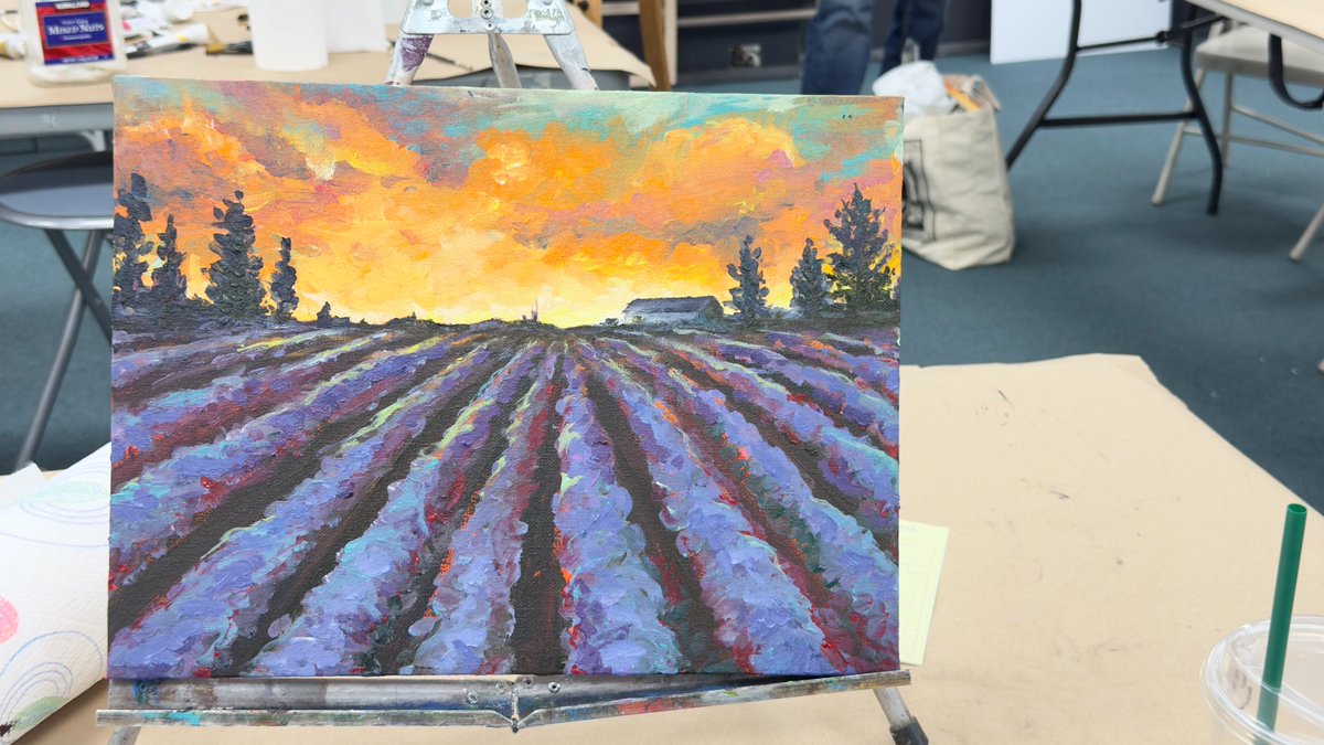 I've recently taken a couple of painting classes from Janene Grende with my son.  If you are curious, you can read more about it at: artbykpgarner.com/blog/taking-pa…