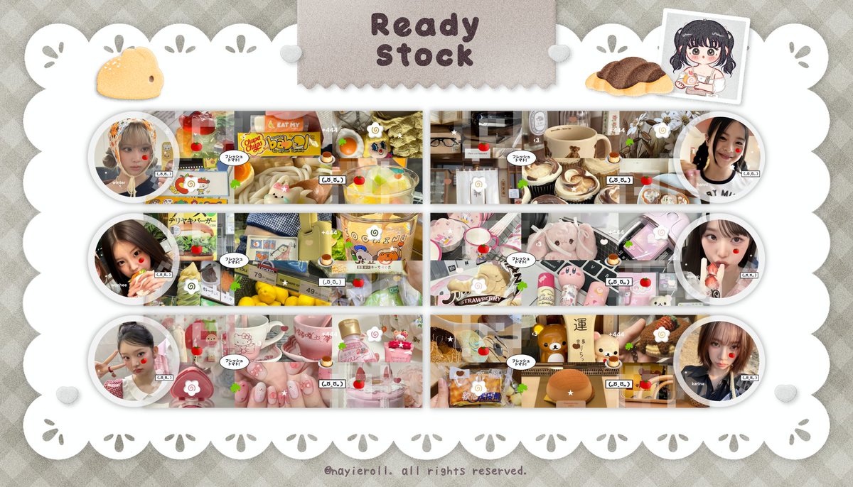 kindly help repost, thank you! 🍎⭐ 

hai, aku bawa layout ready stock dari catalog ‘(dazzle)’ 👧🏻🍀♡ — price dan details lainnya ada di alt ok ok! ayo bawa pulang anak-anak kicik ini, yang mau jajan silakan ketuk dm aku ya! >__🐈💬 

๑ #zonauang #zonaba.