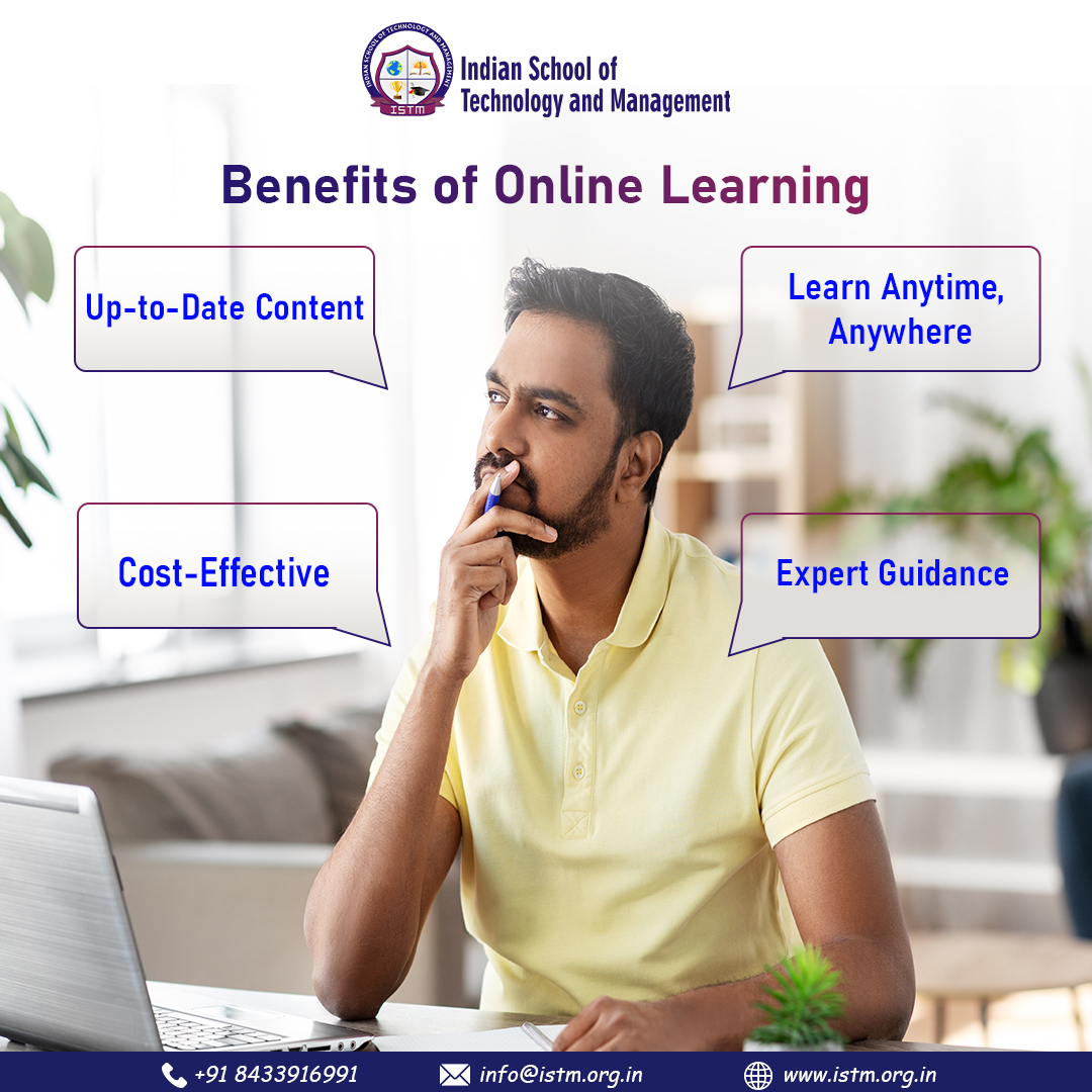 istmeducation's tweet image. Learn anytime, anywhere. Online learning gives you the power to grow at your own pace.
Call: +91-8433916991     
Email: info@istm.org.in     
URL: istm.org.in 

#ISTM #OnlineLearning #LearnFromHome #DigitalEducation #Elearn #StudySmart #FlexibleLearning #UpskillOnline