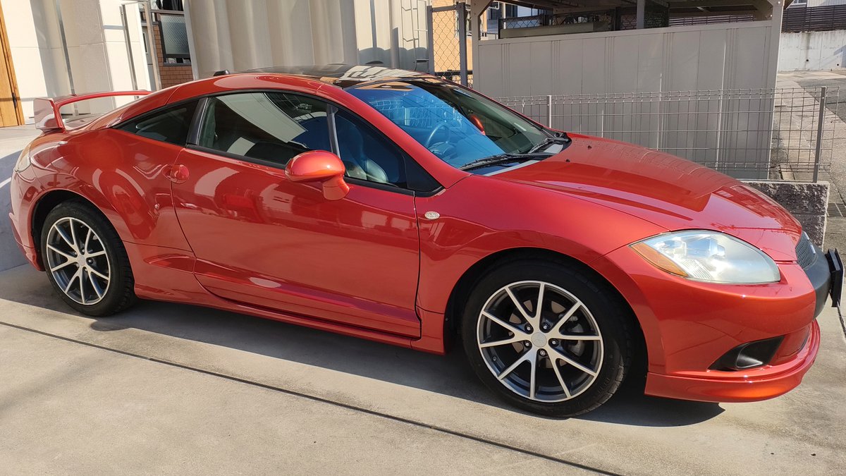 eclipse_fto's tweet photo. エクリプス15年目突入
新車同色で全塗装しました
ピカピカ✨見るだけで気分上がる☺️
こんなに長く乗るとは思わなかった。
あと何年乗るのやら https://t.co/5x1XM8SqvR