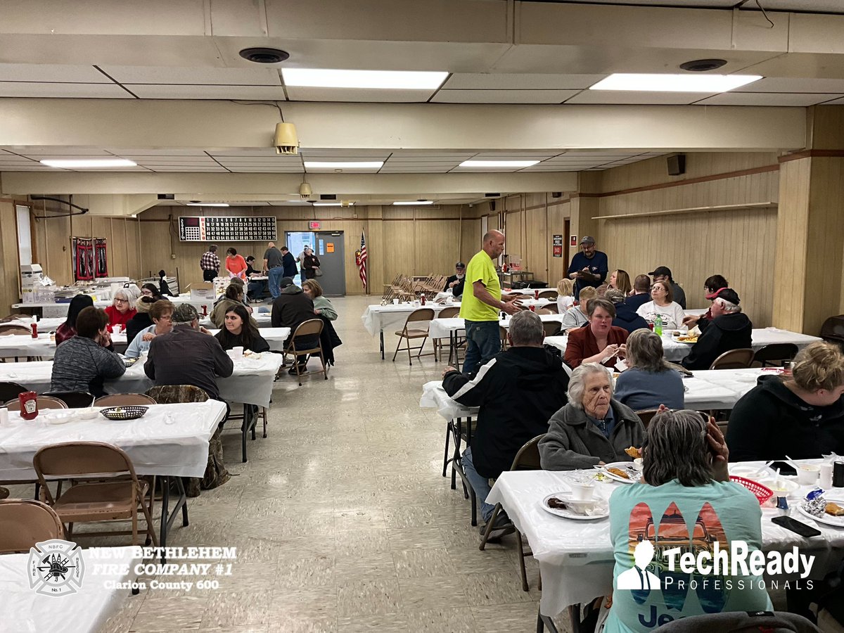 GordonBarrows's tweet photo. THANK YOU, NEW BETHLEHEM! ππ What a night at NB Fire Companyβs final Fish Fry! Huge thanks to our volunteers! π Join us Monday 4/14 for Ham Bingo! π°π 5PM doors | π± 7PM start | π΅ Quarter/card!
#Station600 #HamBingo #NBVFC #NewBethlehem #RedbankValley https://t.co/ET8TAR0CNG