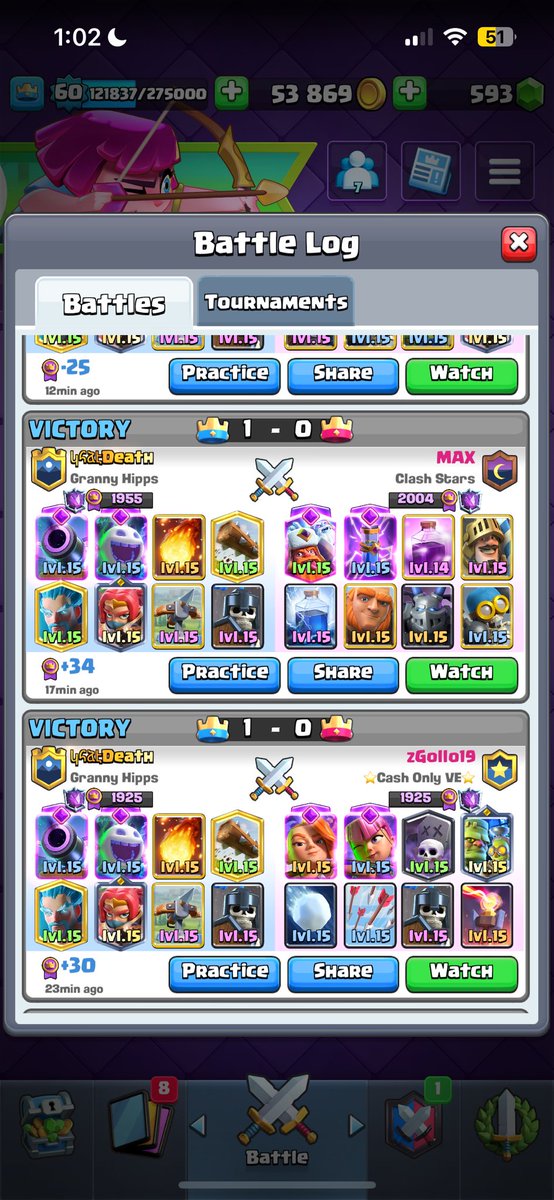 Broken Xbow Boss bandit deck. Also giving away 20 friend links to this account.

Requirement: 
Follow <a href="/death_cr_/">death</a> 
Subscribe Death CR on YouTube
Retweet
DM with proof