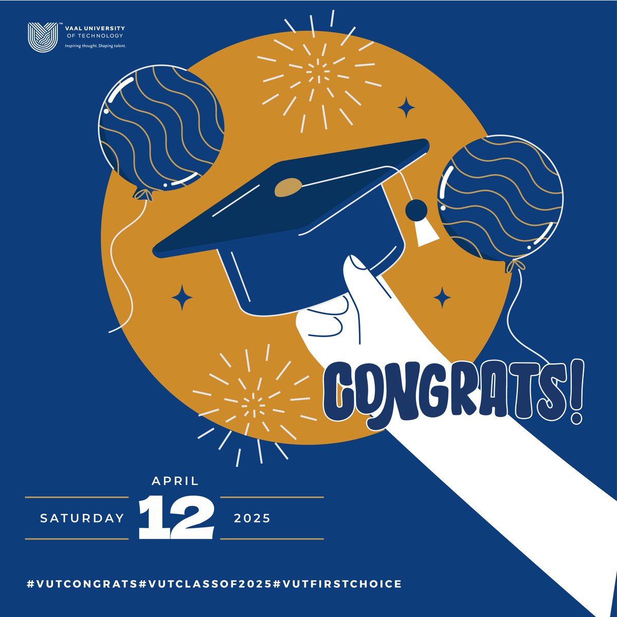 VUT_Online's tweet photo. It’s the final day of #VUTGraduation2025!
We close Autumn graduations with the Faculty of Human Sciences, one last walk for the Class of 2025.
Here’s to purpose, passion & perseverance.
Today, we honour your dreams.
#FinaleDay #HumanSciencesShine #ProudlyVUT https://t.co/UYsF2LDFWb