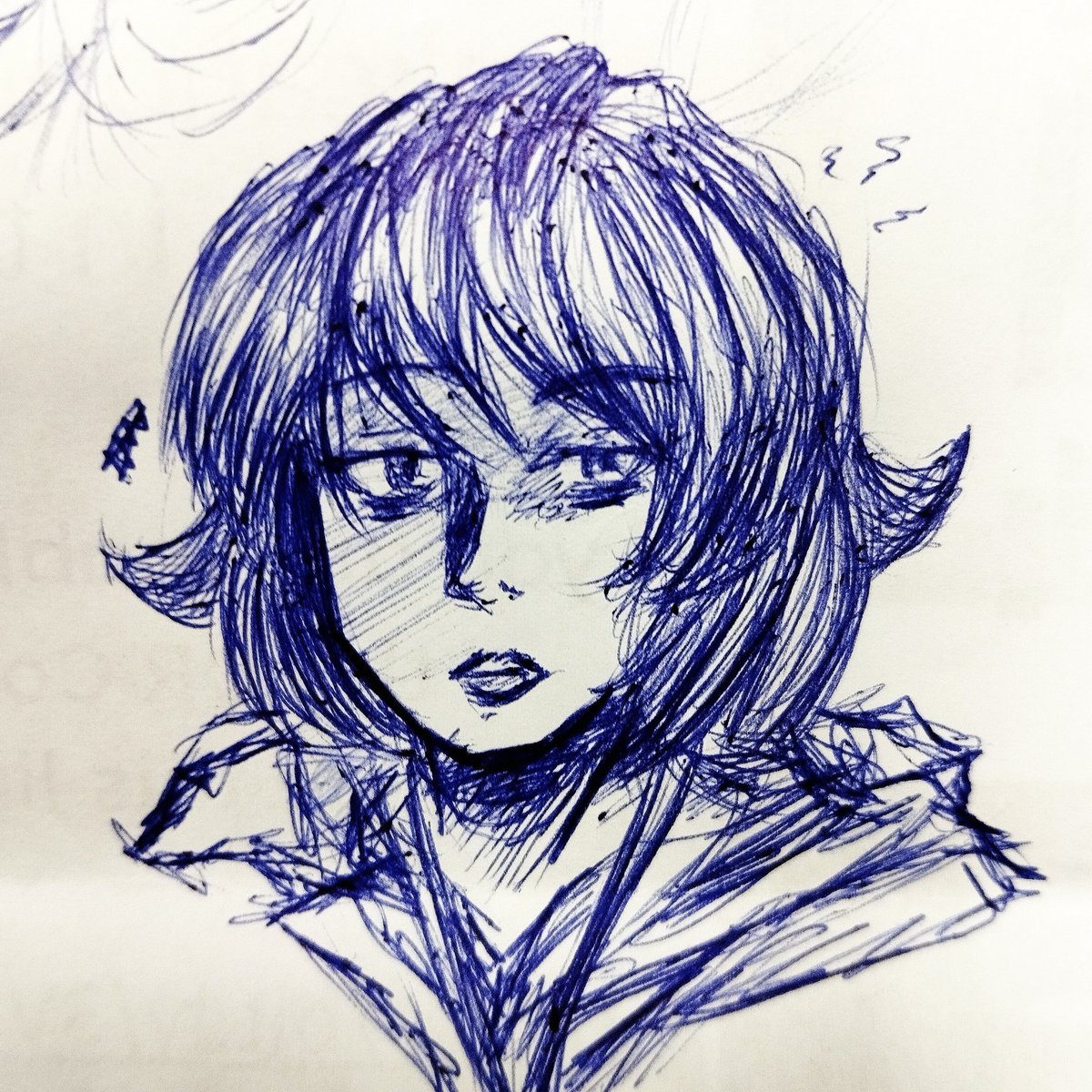 Bodia para todo mundo que assim como eu ainda n foi dormir! Recebam o produto de um momento de tédio :D
 Tava tentando ter ideia pra uma versão genderbend de um personagem meu :D