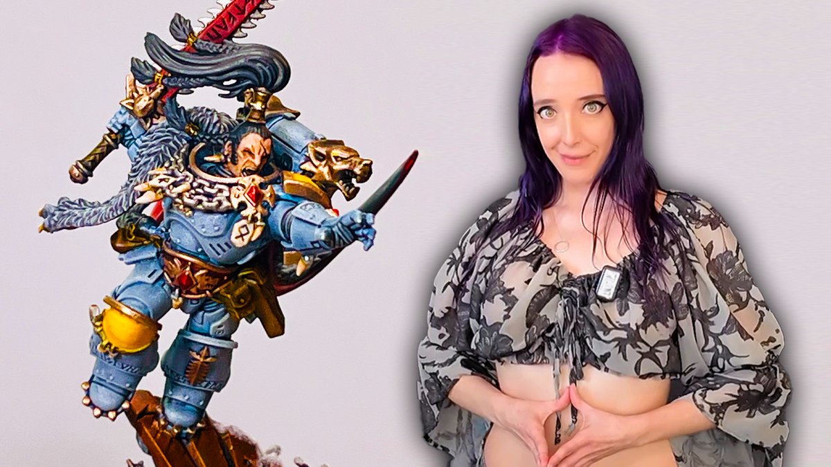hobby_night's tweet photo. There are no Wolves on Fenris π https://t.co/MlV0fltOy2
Except the Space Wolf variety which is what I'll be showing you how to paint today using Ragnar Blackmane!
#NewVideo #NewVideoOut #NewVideoAlert #WarhammerCommunity #Spacewolves https://t.co/qjKOM3g1W6