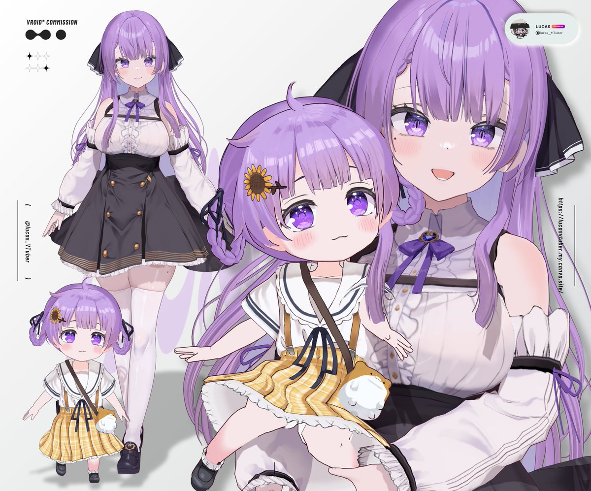 □COMMISSION この度ご依頼で、乙夏れいさん＆れいかちゃん ...