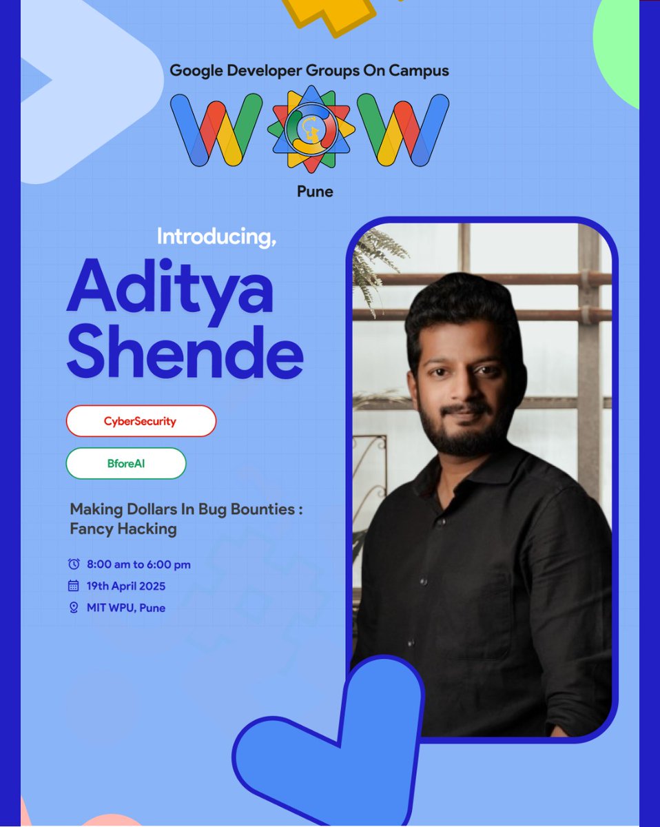 GDGoC WoW x GDGoC Pune tweet media