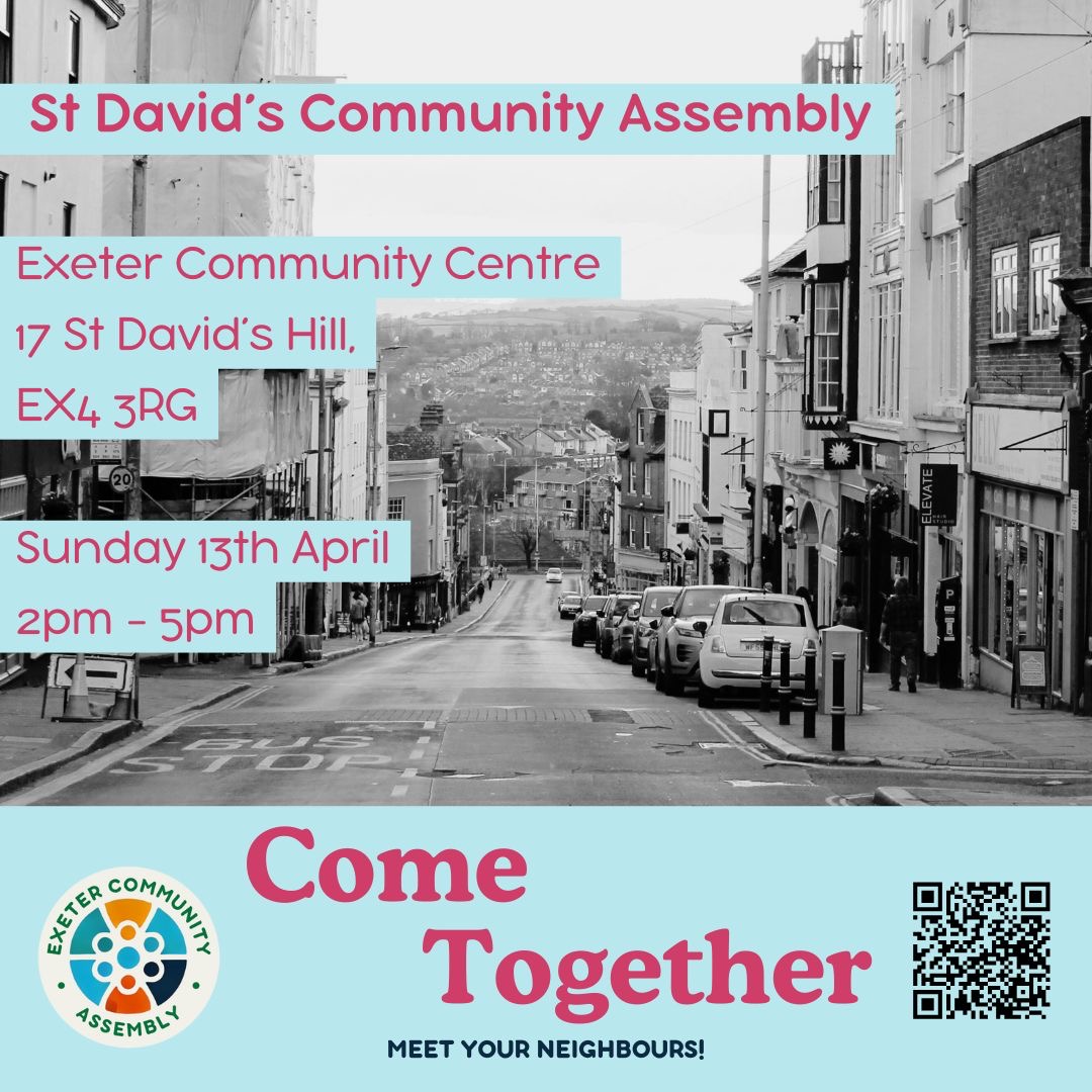 XRExeter's tweet photo. Tomorrow afternoon (Sunday) decide together in St David's, Exeter https://t.co/AH3rDsZbPu