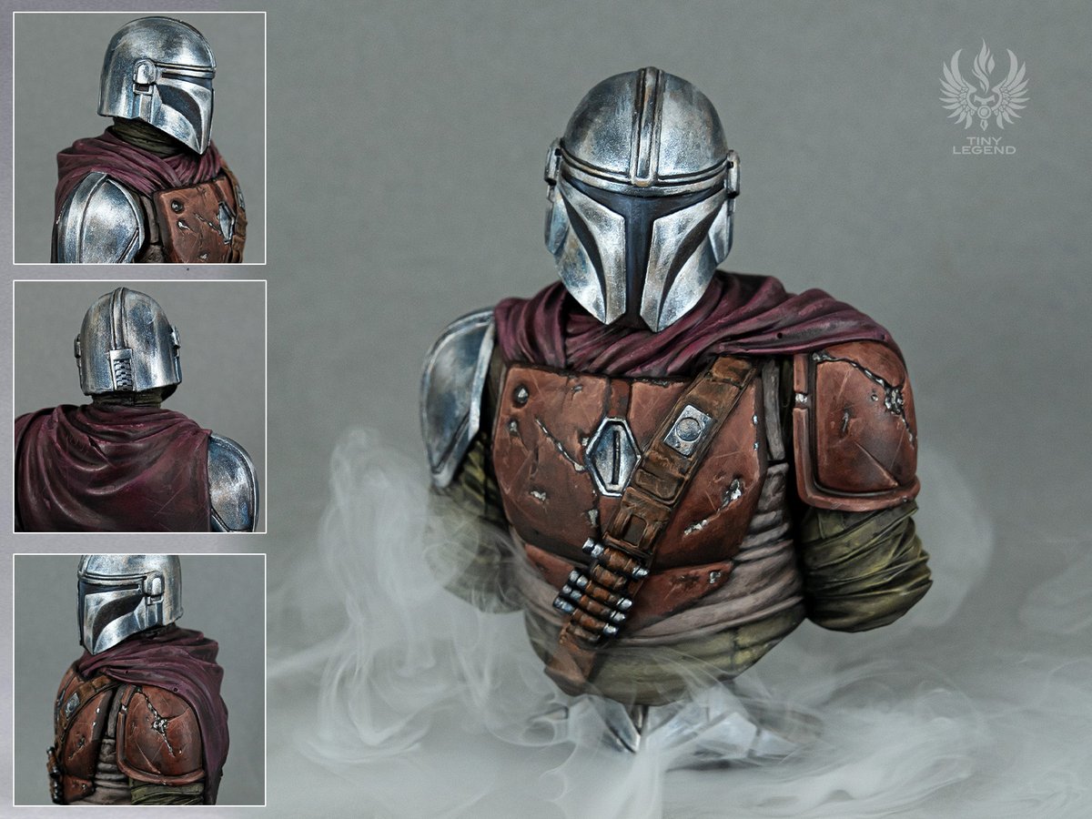 ZealSight's tweet image. Well, this is my first attempt of bust :з
#StarWars #miniaturepainting #TheMandalorian #scalemodel