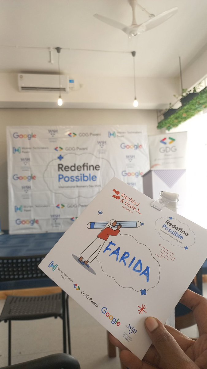 fari016ahmed's tweet photo. Ready for a day filled with inspiration, empowerment, and unstoppable energy
#KachiriandCode
#IWDPwani #IWD2025
#RedefinePossible #GDGPwani
#WTMPwani
#CodeAndCulture https://t.co/WTt5kv73Tc