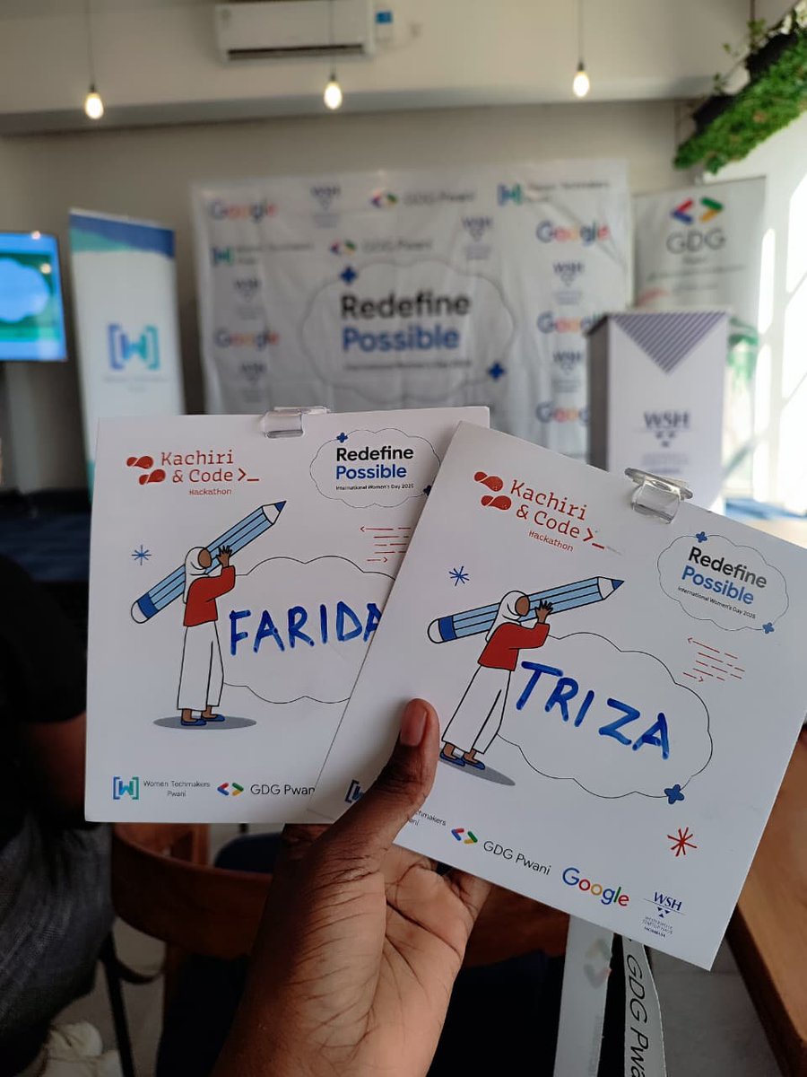 fari016ahmed's tweet photo. Ready for a day filled with inspiration, empowerment, and unstoppable energy
#KachiriandCode
#IWDPwani #IWD2025
#RedefinePossible #GDGPwani
#WTMPwani
#CodeAndCulture https://t.co/WTt5kv73Tc