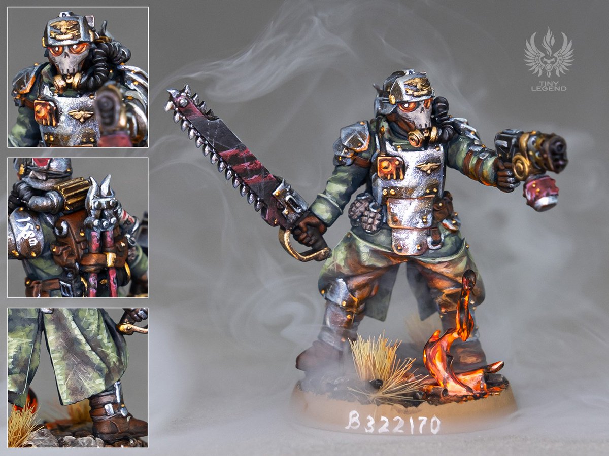 ZealSight's tweet image. Flamer pistol | tinylegend.eu 
#warhammer #paintingwarhammer #deathkorpsofkrieg #DKoK #astramilitarum #warmongers #scalemodel #WarhammerCommunity