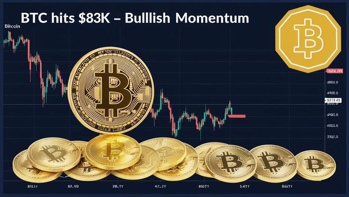 Cryptocrew33721's tweet photo. 🚀 BTC hits $83K – Bullish momentum incoming?
Market outlook:
🔹 BTC +3.7% in 24h
🔹 Whales are buying
🔹 ETH staking ETFs approved in HK
🔹 SEC drops Helium lawsuit
Regulatory clarity + strong inflows = 👀 Next bull run?
#Bitcoin #BTC #CryptoNews #Web3 #CryptoMarket #Ethereum https://t.co/kiTyvUBmYT