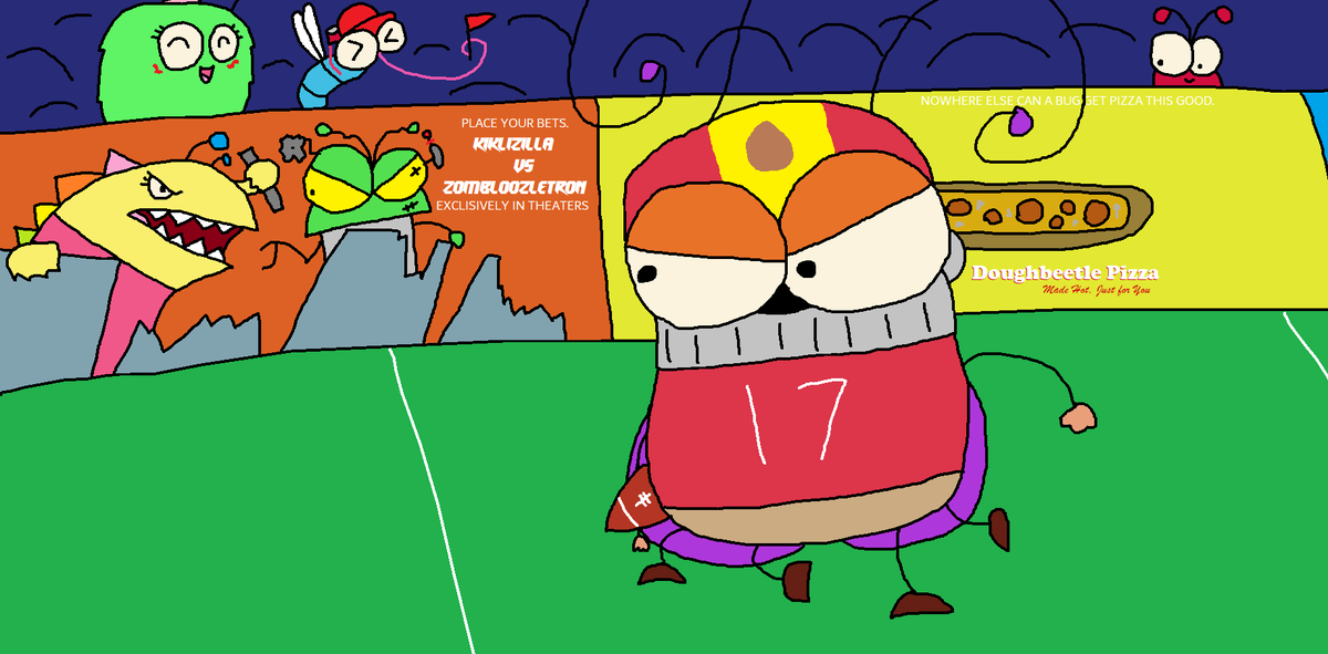 ThePalafin's tweet photo. Bug Spring Day 12: Touchdown
#TheLingoShow #Queso #Touchdown #BugSpring #Football https://t.co/3awWVohF9d