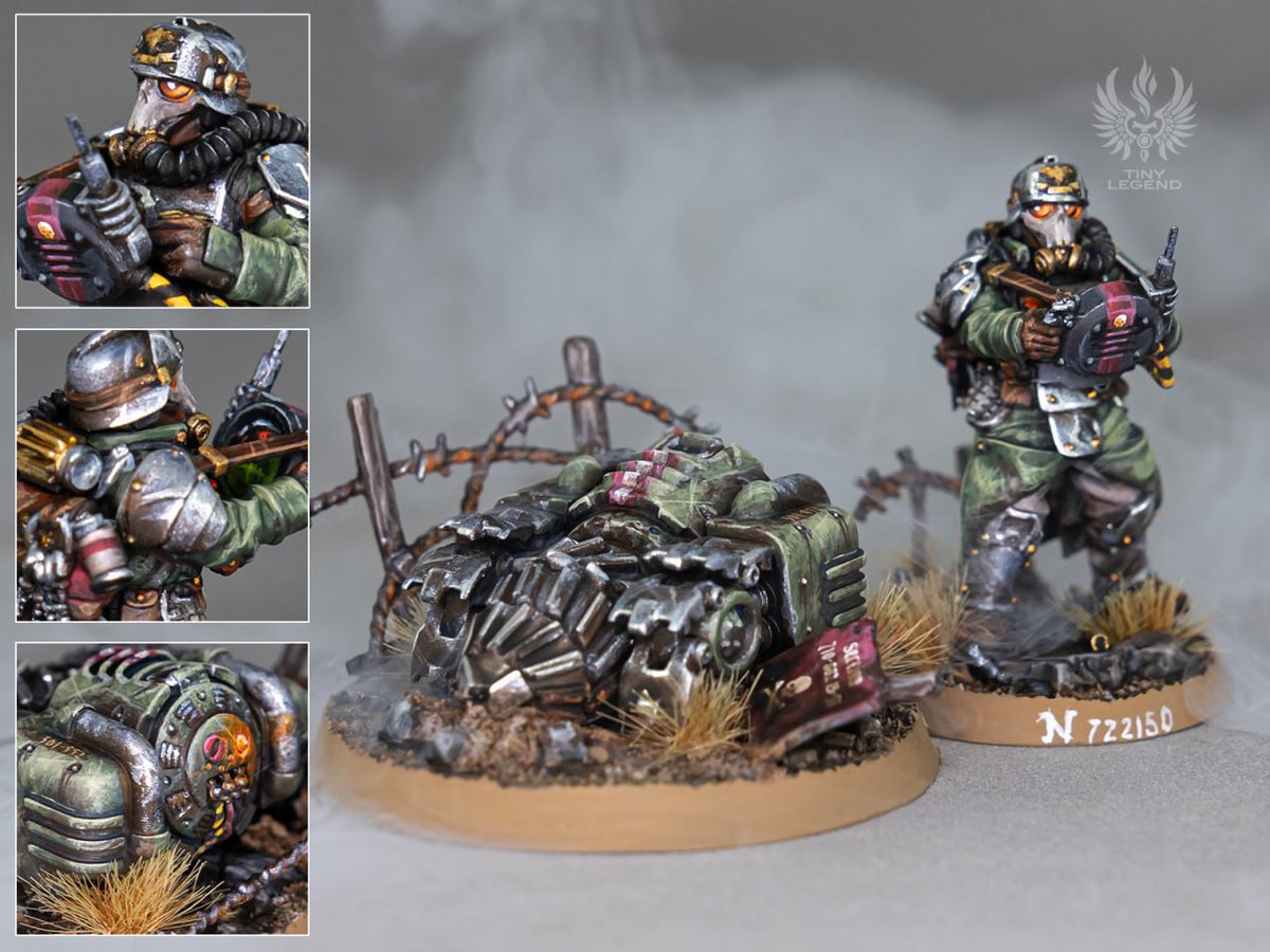 ZealSight's tweet image. Mole mine operator | tinylegend.eu 
#warhammer #paintingwarhammer #deathkorpsofkrieg #DKoK #astramilitarum #warmongers #scalemodel #WarhammerCommunity