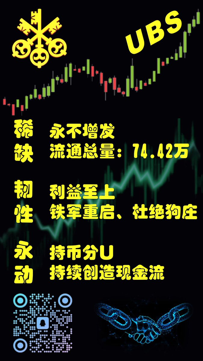 yongli5325's tweet image. UBS
持币分红界的机制再创新龙头🐲

UBS
现金流稳稳的幸福

不死鸟持币分红机制 永不归零🌹

2025最受钻石手喜爱的、最有钱圈层喜爱的、最简单操作的，最抱团取暖铁板一块儿的铁军多军利益至上的韧性社区🌈🌈🌈

CA;
0x8c55e443eb7fc8550161c5c16e0e4114e321f6e2