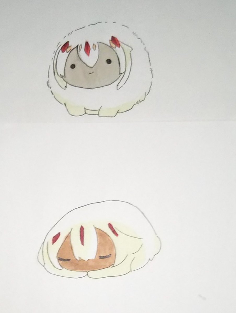 ふわふわおまんじゅうのファプタ描きました
#メイドインアビス