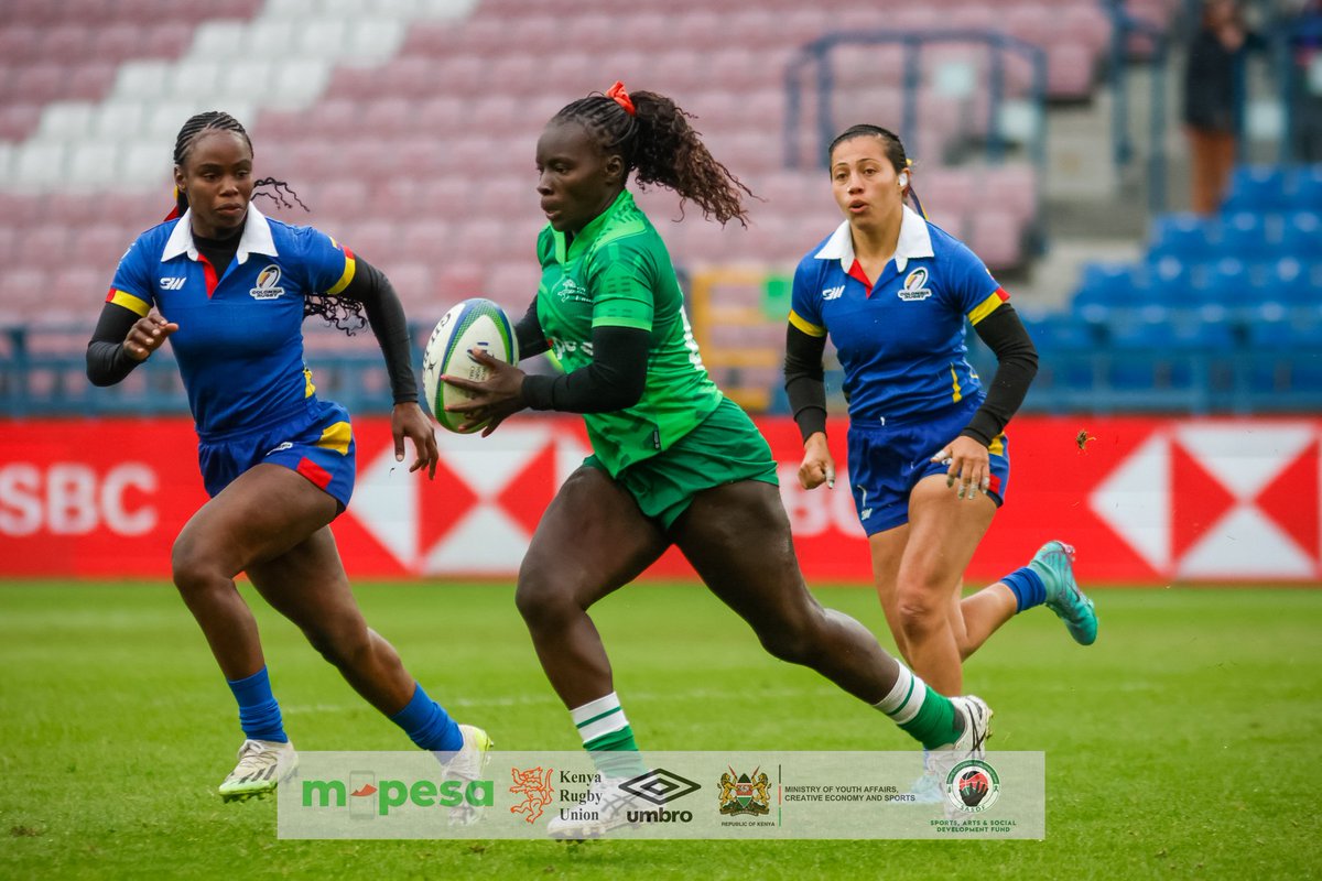 CarolRadull's tweet photo. What a match!
Kenya Lionesses faced Colombia in their final pool game and booked a place in the Cup semis. Next up, South Africa!
Proud of the team!
#MPESAPowersRugby7s
#SafaricomRugby
#MPESABehindEveryMomen https://t.co/AiRYBZ4yCT