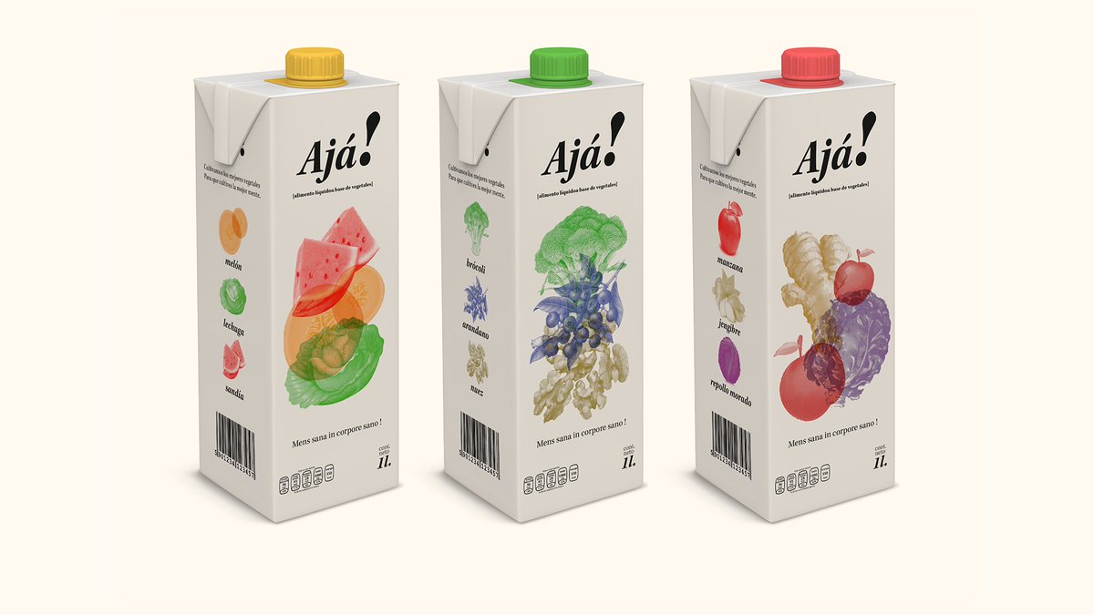 FredyMcNeill's tweet photo. Ajá!
🔗 https://t.co/r9hKexpXWs
#PackagingDesign #TetraPak #SustainableDesign #GraphicDesign #AcademicProject #ProductDesign #EcoFriendly https://t.co/phmxKonBwd