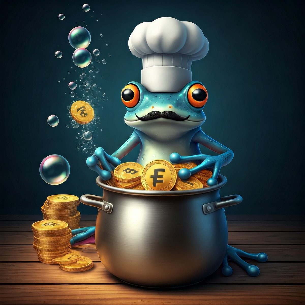 Frogocoinss's tweet photo. We're cooking up something special in the swamp!
A recipe for success: Memes + Community + Solana = $FROGO What ingredients are YOU bringing to the table?
#FrogoCoin #CookingUpGains #RecipeForSuccess #FrogoCoin #CookingUpGains #RecipeForSuccess #MemecoinMagic #SolanaMagic #CryptoMagic #AltcoinMagic #DeFiMagic