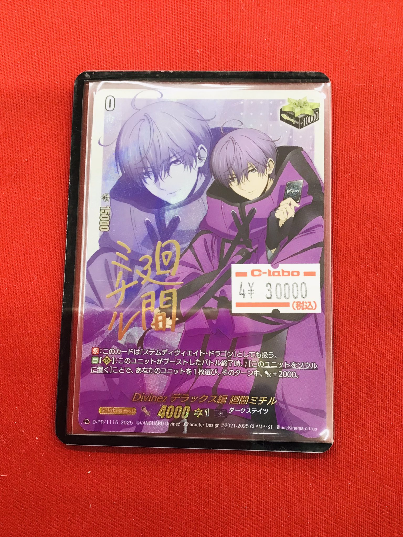 D-PR/1115 Divinez デラックス編 廻間ミチル(サイン入り)