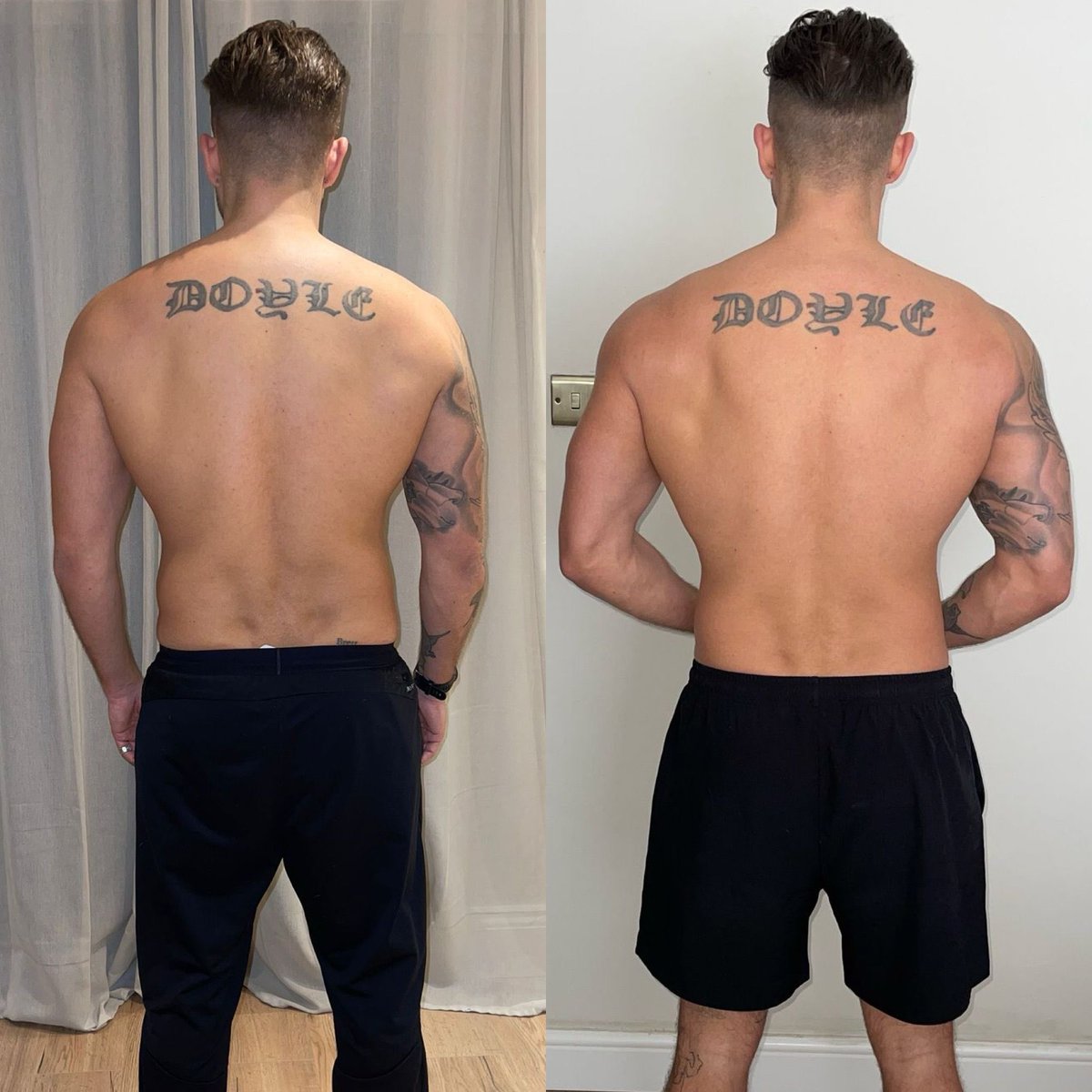 Couldn’t be prouder 🤝💪🏼 as many of you know Joey, you’ll know that it comes with a lot of socialising 🍺 which of course, can be enjoyable but also difficult to shift habits but I can honestly say he’s seen the light in terms of the lifestyle he now loves &amp; wants to lead 💪🏼