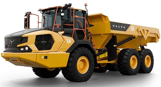 ECarsReport's tweet photo. Volvo CE introduces world-first electric articulated haulers https://t.co/BoIUWvCyUn https://t.co/gMC5wMsKdZ