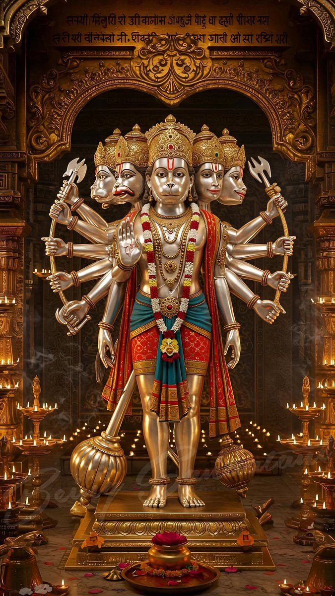 SandeepKMishra5's tweet photo. मनोजवं मारुततुल्य वेगं, जितेन्द्रियं बुद्धिमतां वरिष्ठम्।
वातात्मजं वानरयूथ मुख्य, श्रीराम दूतं शरणं प्रपद्ये॥
श्री हनुमान जयंती के पावन पर्व की बहुत-बहुत बधाई एवं शुभकामनाएं
            || ॐ श्री हनुमते नमः ||
#HanumanJayanti2025 https://t.co/BOkyuMSVYq