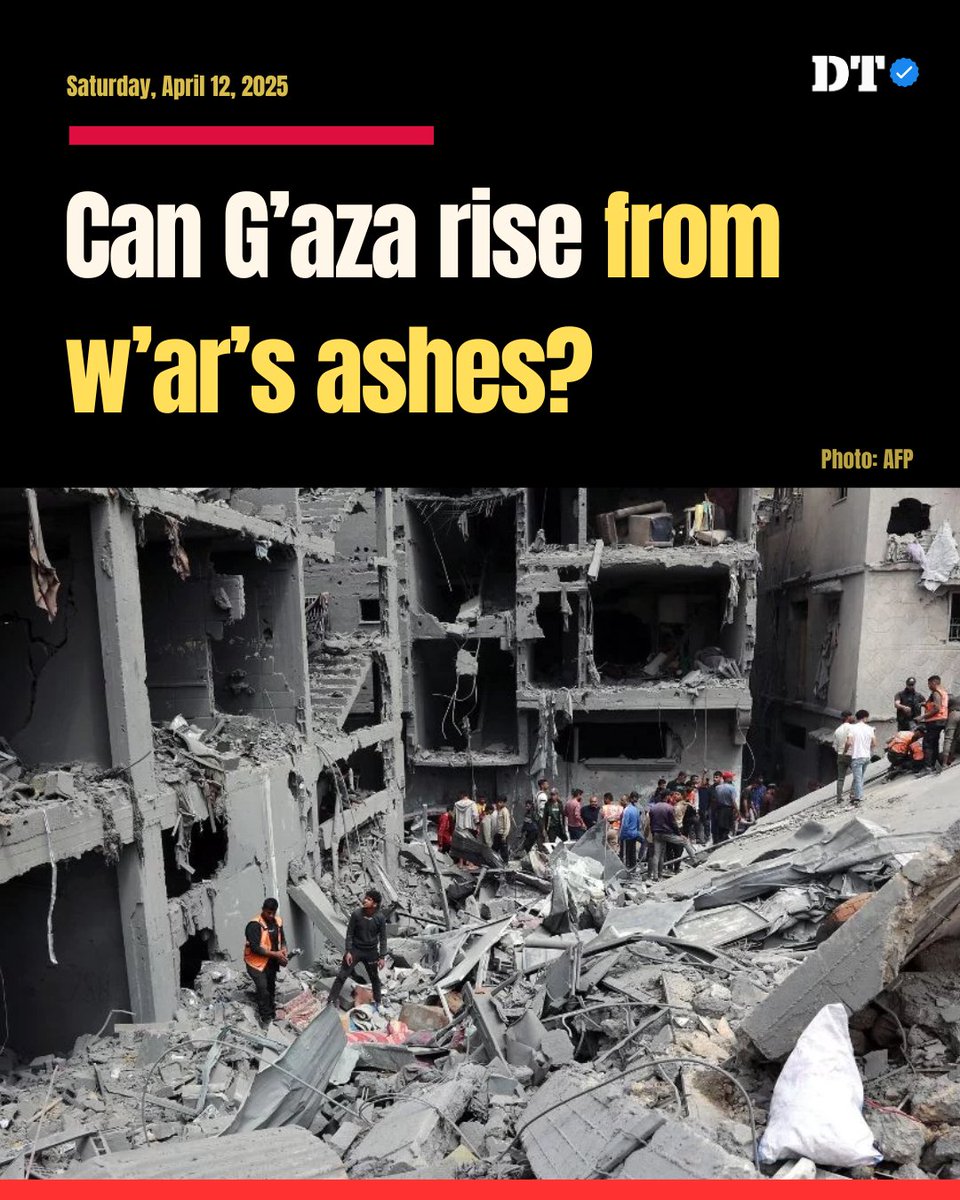 DhakaTribune's tweet photo. Details: https://t.co/cS8pdbYk09
#GazaReconstruction #PalestineFuture #MiddleEastConflict #RANDReport #GazaWar2025 #DhakaTribune https://t.co/WpnxGB6Icd